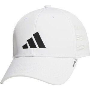 mens stretch fit baseball cap quick dry breathable athletic golf running hat whi
